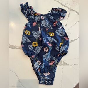 Carter's Blue Floral One Piece